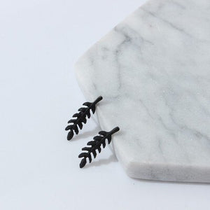 Surou  Version By Hand Leaves Earrings Fashion Simplicity Earrings Female Ornaments Boho Bijouterie